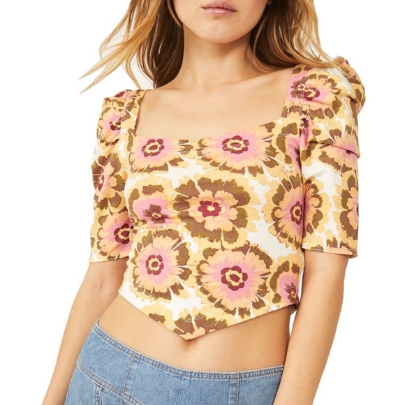 Free People Tops - NWT Free People Women's Give Me More Crop Top. Size Medium.